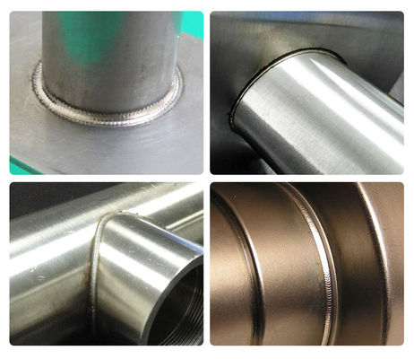 Auto Parts Purple Horn 1000w Automatic Laser Welding Machine With Working Platform