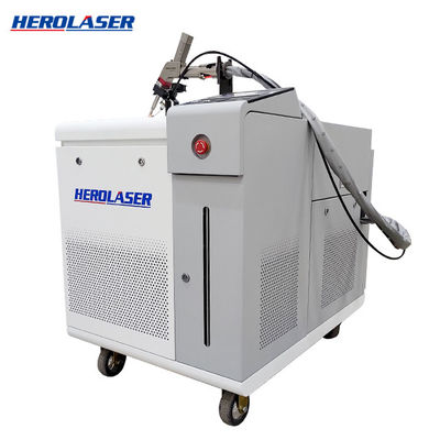 Purple Horn 3000W Handheld Fiber Laser Welding Machine For Metal Stainless Steel